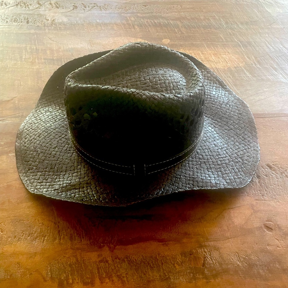 Peter Grimm Black Straw Hat